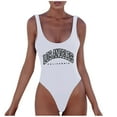 thumbnail image 1 of MDUKONU Maillot de Bain Modeste Rehausseur pour Femmes One Piece Blanc TG, 1 of 5
