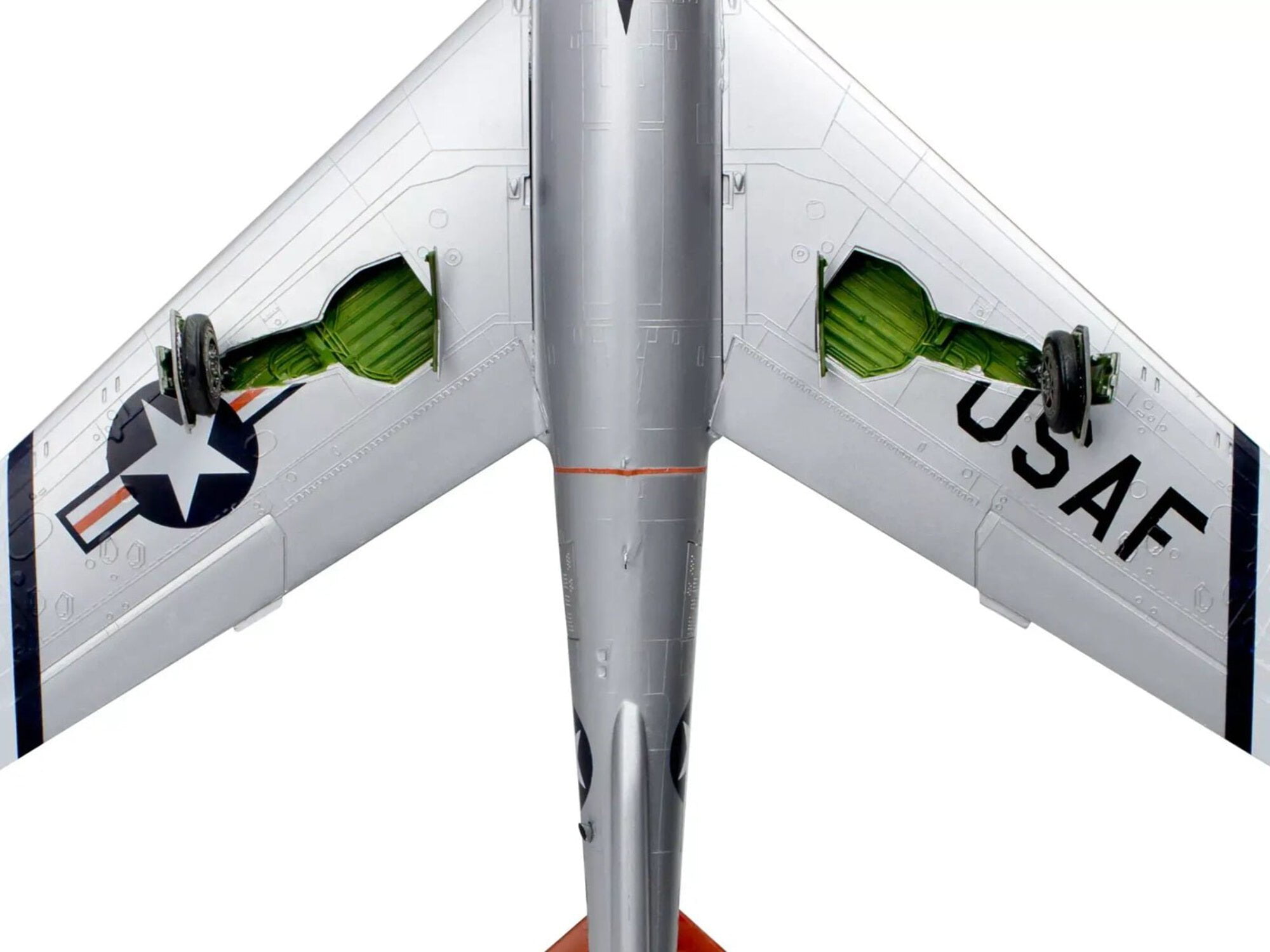 Revell  Level 4 Republic F-84F Thunderstreak Aircraft US Air Force Thunderbirds Monogram Series 1-48 Scale Model Kit