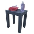 thumbnail image 3 of Super Sturdy Plastic Shower Stool in Gray, 3 of 3