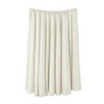 thumbnail image 2 of Women Ballet Skirt Mesh Flowy Dance Skirt Pull on Elastic Waist Midi Wrap Skirt, 2 of 13
