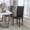 Brown LeatherSoft, variant on Emma + Oliver Brown LeatherSoft Parsons Chair with Mahogany Legs