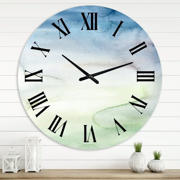 Designart 1 in Quartz Modern/Contemporary Wall Clock