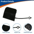 thumbnail image 4 of Unique Bargains Rear Car Bumper Tow Hook Cover Tow Cap for Mercedes A W177 Z177 Sport AMG Line 18-21 No.A1778850702, 4 of 7