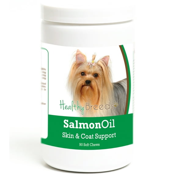 Healthy Breeds Yorkshire Terrier Salmon Oil Soft Chews 90 Count