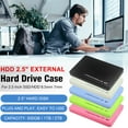 thumbnail image 5 of Mobile External Case, Universal Compatibility 2.5in 5Gbps Hard Drive Disk Case  for Notebook, 5 of 5