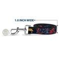 thumbnail image 5 of Marvel Comics Pet Leash, Dog Leash, Spider Man Title Logo and Action Skyline Poses, 4 Feet Long 1.0 Inch Wide, 5 of 6