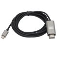 thumbnail image 3 of Cable adaptador de interfaz multimedia HD de tipo C a 1,8 m Cable de conversión de computadora portátil a TV Proyector HD, 3 of 5