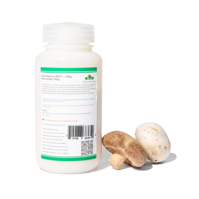 Peptone Yuantide Bio Yuantide Peptona de soja (SV01) 100 g