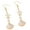 B, variant on Elegant Conch Shell Dangle Earrings For Women Portable Comfortable Alloy Jewelry With Metallic Finish Beach Accessories