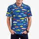 thumbnail image 1 of Fotbe Submarines And Whales Camiseta Polo de Golf para Hombre con Estampado – Camisa Deportiva Transpirable con Cuello Abotonado-Medium, 1 of 6