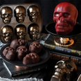 thumbnail image 3 of ¡Oferta de moldes de calaveras de Halloween! Molde para pasteles de calaveras embrujadas siubich, moldes de calaveras para hornear, molde de aluminio para pasteles de calaveras, molde para hornear de, 3 of 8