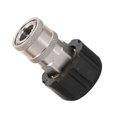 thumbnail image 3 of Adaptador de ra a presión de agua pulverizada Adaptador de manguera de salida de manguera de de autos, para limpieza de autos Acero inoxidable Baoblaze Adaptador de lavadora a presión, 3 of 6