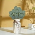 thumbnail image 4 of Artificial Green Plants Faux Greenery Plants Artificial Potted Plants Low Maintenance Realistic Faux Plants Artificial Greenery Plants Home Living Decoration Plants 11 Inch (1Pcs), 4 of 5