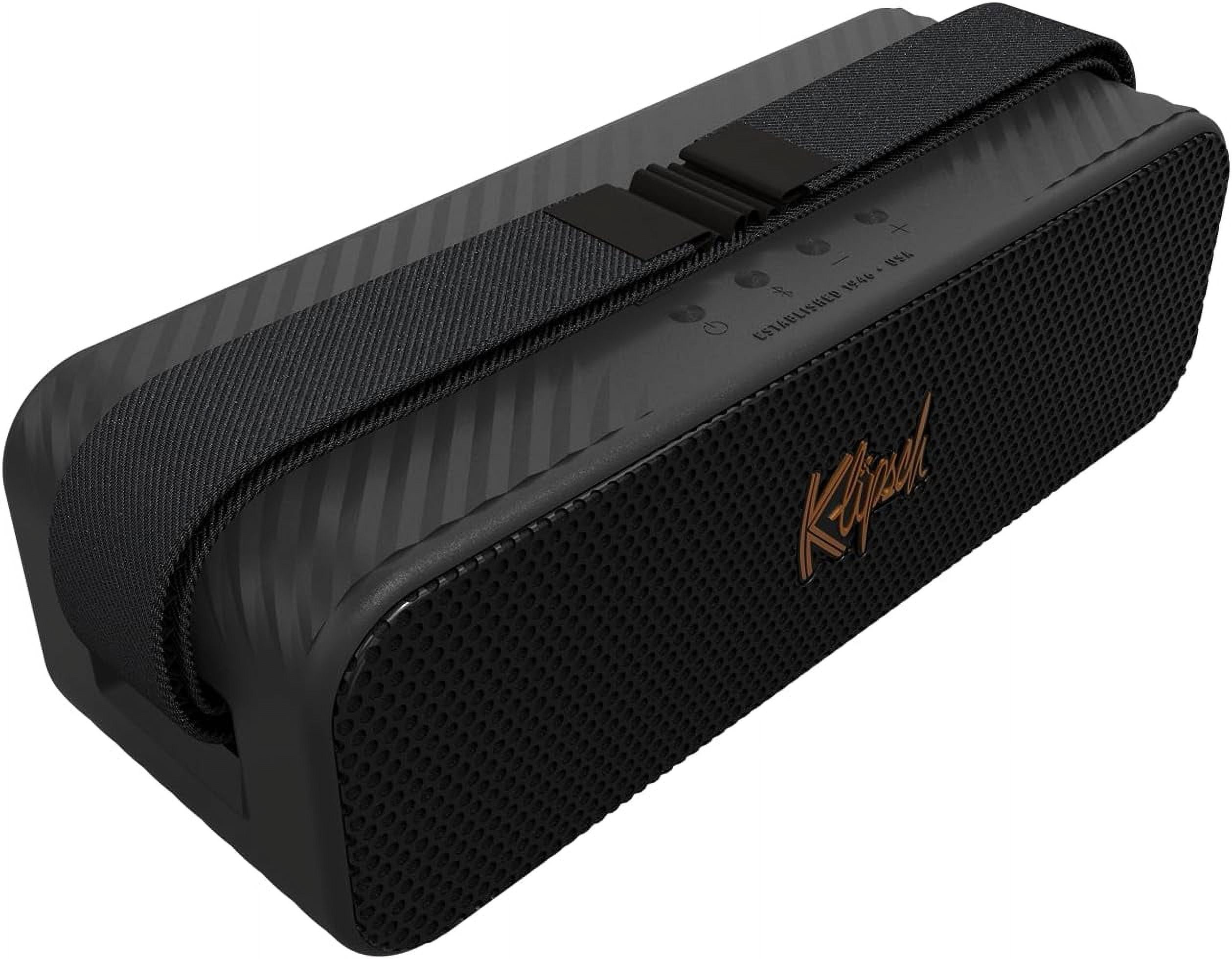Klipsch KLIPSCH-DETROIT Portable Bluetooth Speaker with Full Range Audio and a 3 Year Amber Protection Plan (2023)