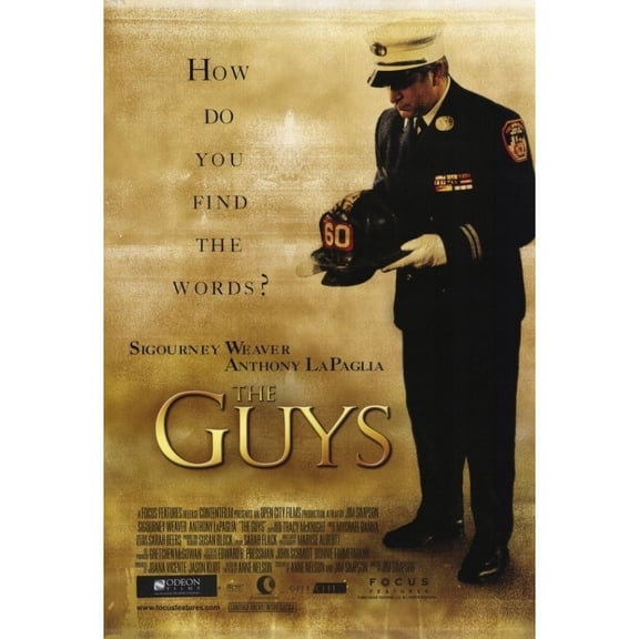 Posterazzi MOVIF9391 The Guys Movie Poster - 27 x 40 in.