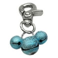 thumbnail image 1 of Lobster Claw Bell Charm Aqua, 1 of 1