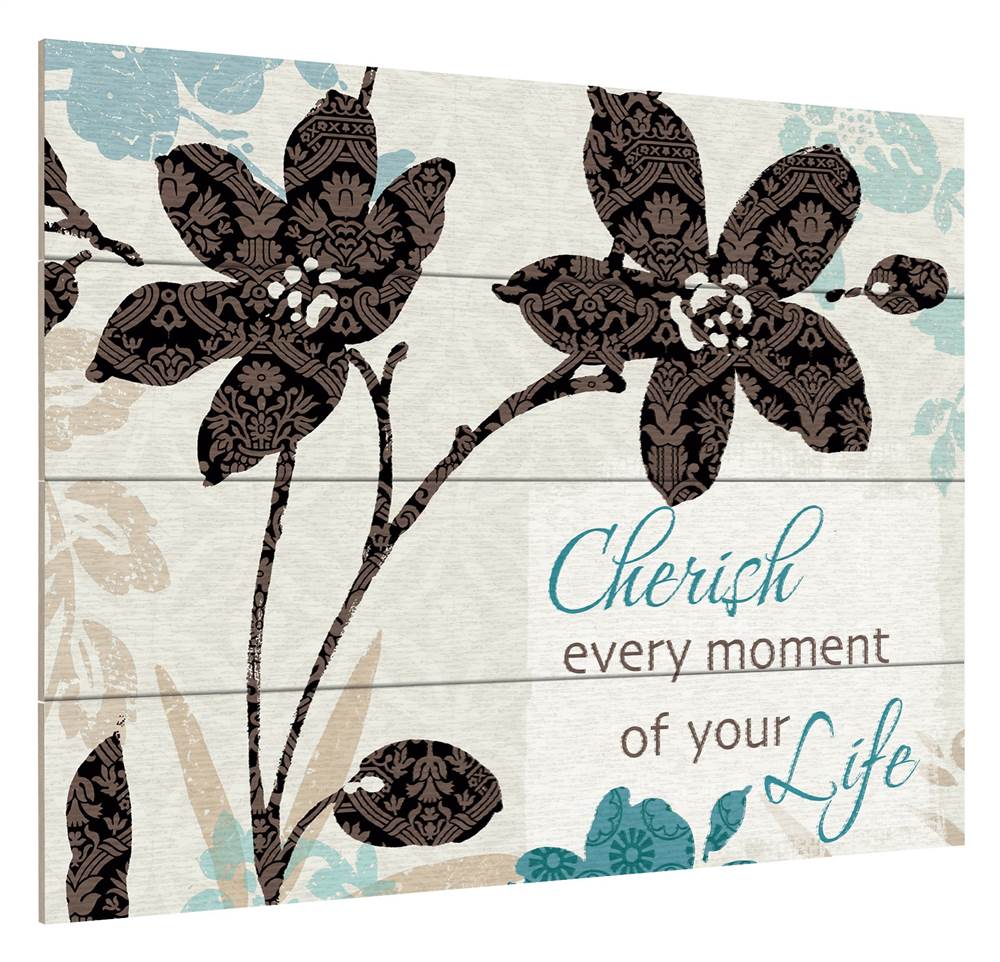 16 In Lisa Audit Botanical Touch Quote I Wooden Art Walmart Com