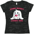 thumbnail image 3 of Inktastic Some Bunny Loves You Women's T-Shirt, 3 of 5