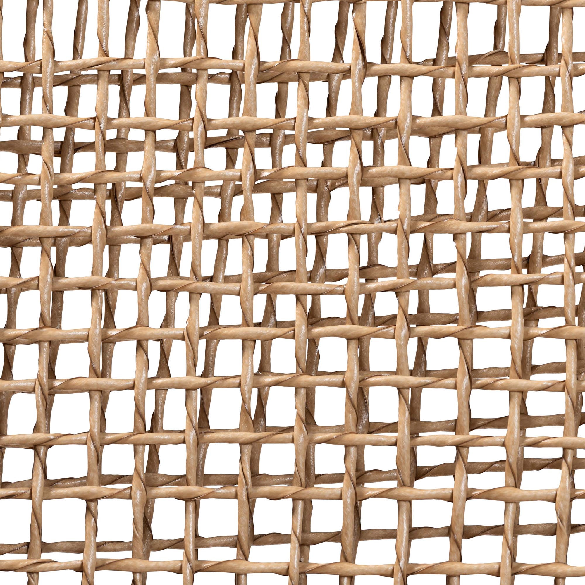 bali & pari Ariba Boho Dining Chair, Caramel Brown