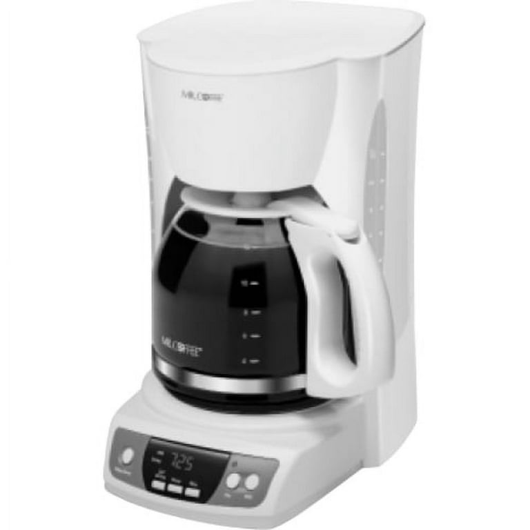 Mr. Coffee 5-Cup White Switch Coffee Maker – Hemlock Hardware