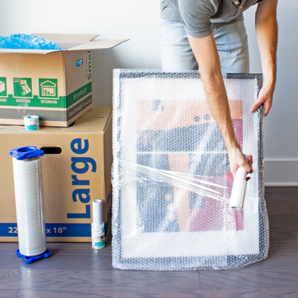 Pen+Gear 15 in. x 1000 ft. Stretch Wrap, Clear, 1 Roll