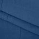 thumbnail image 4 of ICHUANYI Clearance Women's Fashion Round Neck Loose Short Sleeve Solid Mid-Calf Dress Long Dress(Blue, XXL) ICHUANYI WER2023081508994, 4 of 8