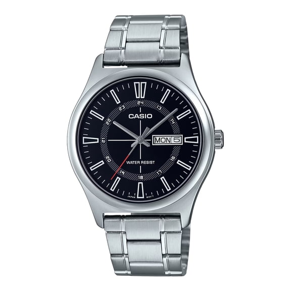 Casio Wristwatch Men's MTP-V006D-1C Black Vintage Steel