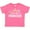 Hot Pink, variant on Inktastic Grandpa's Princess Crown and Flowers Girls Toddler T-Shirt
