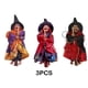 thumbnail image 3 of Muñecas de brujas de Halloween Naiovety 3 unids/set ligeras y realistas, 3 of 6