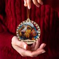thumbnail image 3 of Spinone Italiano Christmas Dog Ornament, Spinone Italiano Dog Christmas Decor, Spinone Italiano Dog Suncatcher Gift, Xmas Decorations, Dog Gifts, 3 of 4