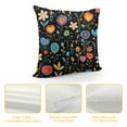 thumbnail image 4 of GOSMITH  French Knotted Hearts Square Decorative Accent Throw Pillow Cover - Bedroom Decor, Couple Present, Valentine Gift Natural, 4 of 5