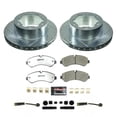 thumbnail image 3 of PowerStop Rear Z36 Truck & Tow Carbon-Fiber Ceramic Brake Pad and Drilled and Slotted Rotor Kit Fits: MERCEDES-BENZ Select Models K8431-36, 3 of 9