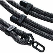 UAG Crossbody Phone Lanyard 10mm - Adjustable Paracord Anti-Theft Anti-Drop Body Strap for Galaxy iPhone Cases, Civilian Graphite/Black