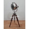 thumbnail image 5 of Designer Chrome Collectible Searchlight Spot Light Studio Table Lamp With Tripod Stand, 5 of 5