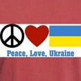 thumbnail image 3 of CafePress - Peace Love Ukraine Men's Comfort Colors® T Shirt - Mens Comfort Colors Shirt, 3 of 5