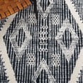 thumbnail image 6 of Safavieh Metro Kelsey Diamond Area Rug, Black/Ivory, 5' x 8', 6 of 11