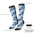 thumbnail image 4 of KLL Flower Print Cool Socks Men's Women's Crew Socks Funny Crazy Novelty Stockings, 4 of 6