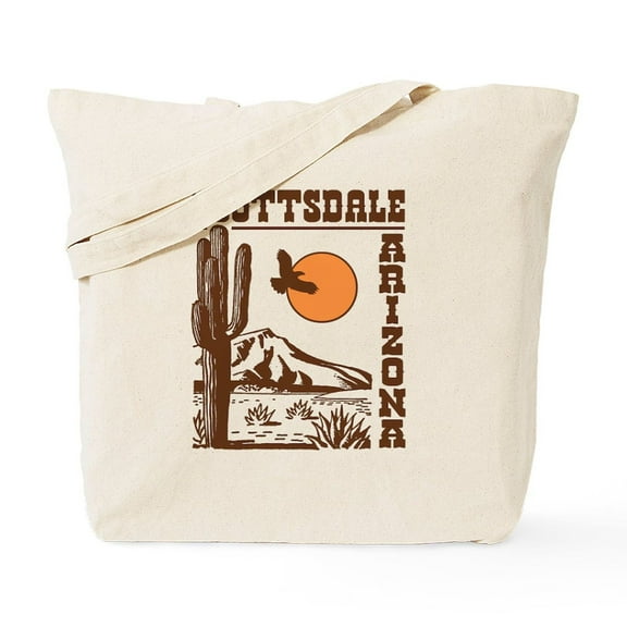 CafePress - Scottsdale Arizona Tote Bag - Unisex Canvas Tote Bag, Beige, 1-Piece