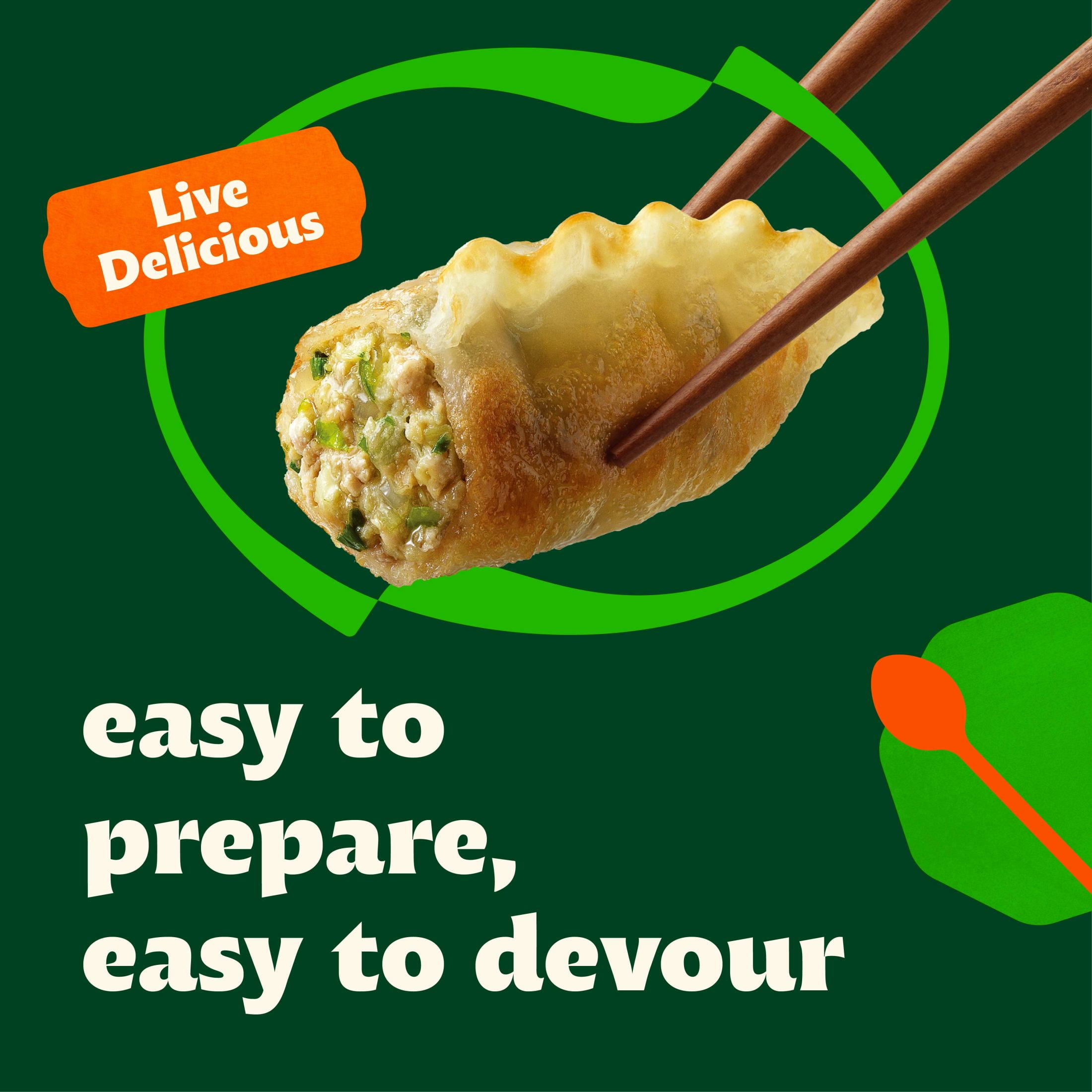 Bibigo Frozen Mandu Pork & Vegetable Dumplings, 24.0 oz