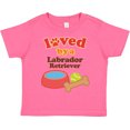 thumbnail image 3 of Inktastic Labrador Retriever Loved by a Boys or Girls Toddler T-Shirt, 3 of 5