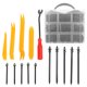 thumbnail image 1 of 1 juego de reparación de parachoques de coche con remaches de plástico, clips de parachoques y extractor de sujetadores., 1 of 5