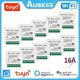 thumbnail image 2 of Aubess Tuya Smart Wifi Switch With 16a 2-way Control Switch Mini Breaker Smart Life, 2 of 5
