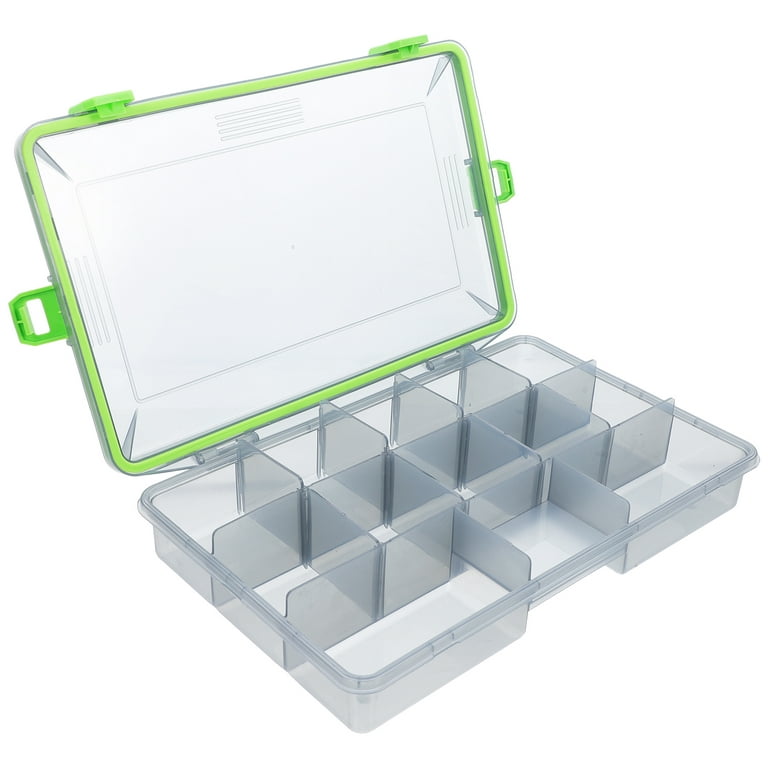 1Pc Portable Fishing Tackle Box Fish Tools Holder Multifunctional Storage  Box 