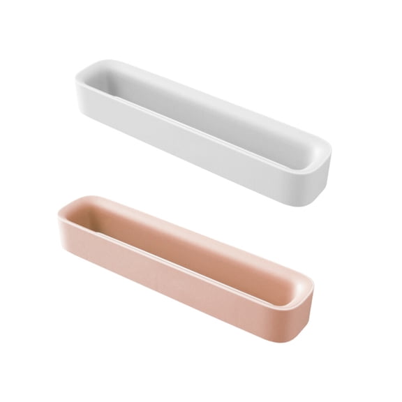 FOMIYES 2Pcs Slippers Organizer Rack Wall Mounted Assorted Color Easy Install No Tools Needed