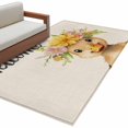 thumbnail image 2 of 4x6 Washable Area Rug, Duck Non-Slip Rectangle Rug for Living Room Office, Welcome Indoor Accent Floor Mat for Home Decor, 2 of 9