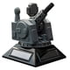 thumbnail image 5 of Estatua de resina impresa en 3D con modelo militar 3D con energía solar para centro de mesa Gris oscuro, 5 of 9