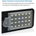 thumbnail image 3 of Lámpara LED ultrapequeña para acuarios pequeños, mini luces de clip para acuario con 24 LED blancos para acuarios grandes de 30-40 cm, 10 W (negro) Rojo Verde, 3 of 5