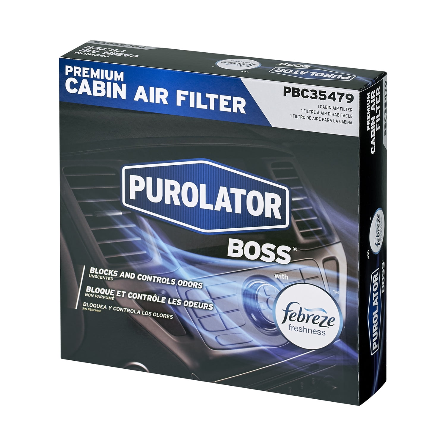 Purolator Cabin Air Filter with Febreze Freshness Purolator BOSS PBC35479 for Toyota