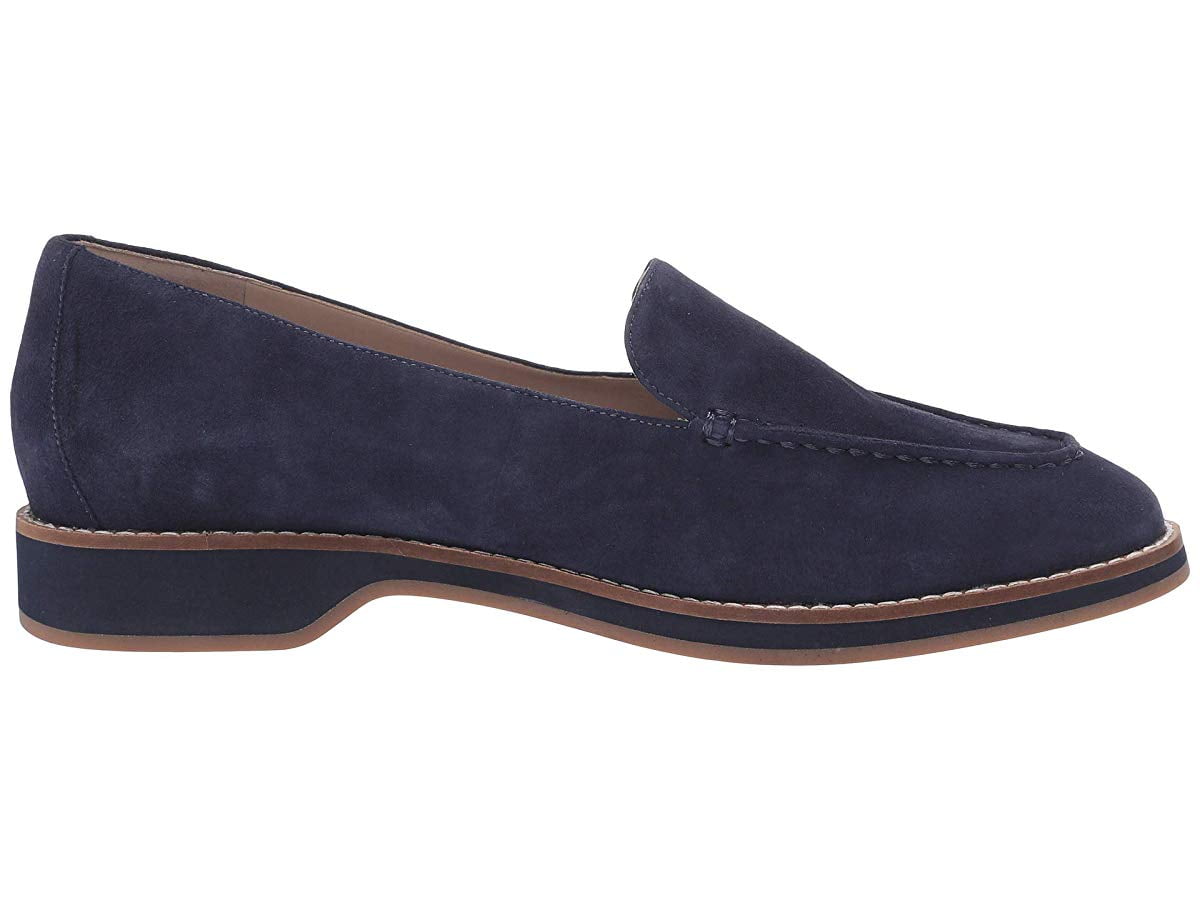 cole haan blue suede loafers