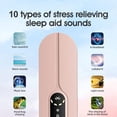 thumbnail image 3 of ZHENYEMEI Under Pillow Speaker for Sleeping, Mini Wireless Bluetooth Bone Conduction with 10 White Noise and Timer, Supports TF Card, Suitable for Side Sleepers and Sleep Difficulties (Pink), 3 of 7